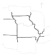 States Bordering Missouri 